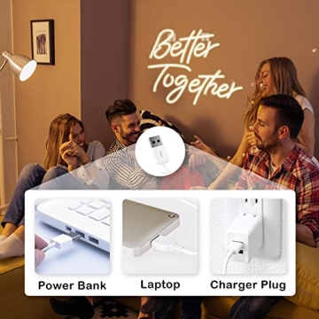 LookLight Neon Sign for Weddings & Events - Decorate with Style