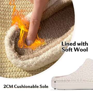 Bevaney Smile Face Slippers - Soft Plush Retro Style