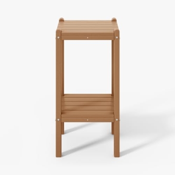 WestinTrends Malibu Adirondack 2-Tier Patio Side Table