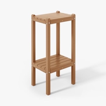 WestinTrends Malibu Adirondack 2-Tier Patio Side Table