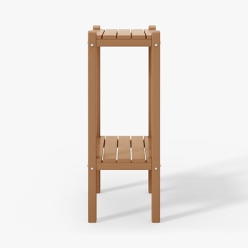 WestinTrends Malibu Adirondack 2-Tier Patio Side Table