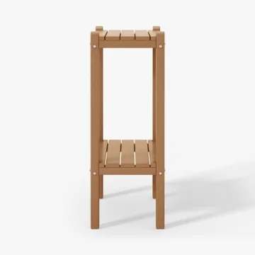 WestinTrends Malibu Adirondack 2-Tier Patio Side Table