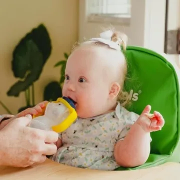 Honey Bear Straw Cup for Babies - Perfect for Learning how to Drink