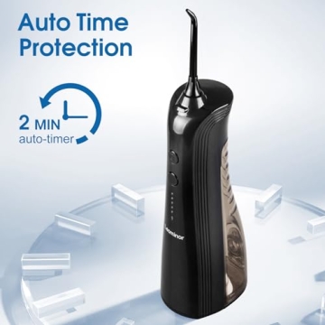 Leominor Portable Water Dental Flosser - 5 Modes & Waterproof