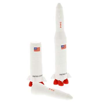 Astronaut & Space Toy Action Figure Playset- 60pc Set Includes Astronauts, Rockets, Spaceship Shuttle, Satellites & More- Great for Imaginative Play, School Projects, Dioramas, Birthday Gifts for Kids