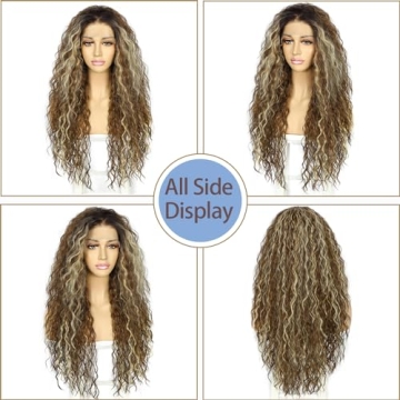 SAPPHIREWIGS Long Curly Lace Front Wig for Stunning Looks