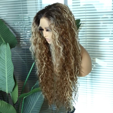 SAPPHIREWIGS Long Curly Lace Front Wig for Stunning Looks