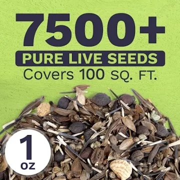 Wildflower Seeds Mix for Butterflies and Hummingbirds 7500+ Seeds