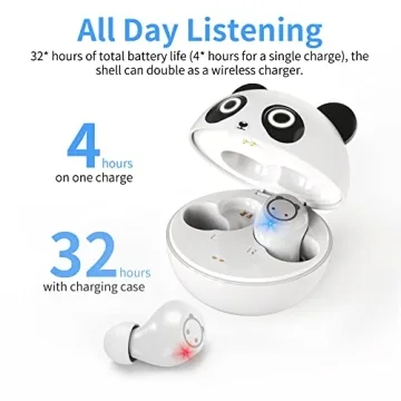 AMAFACE Kids Wireless Earbuds - Adorable, Sound & Comfort