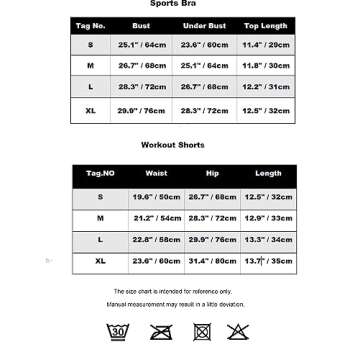 ABOCIW Workout Sets for Women Sexy Twist Front Cross Cross Back Sports Bra High Waist Biker Shorts 2 Piece Gym Yoga Outfits W-Orange Small