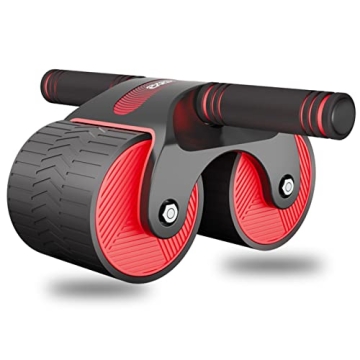 AB Wheel Roller with Rebound Assistance for Home Fitness
