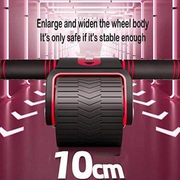 AB Wheel Roller with Rebound Assistance for Home Fitness