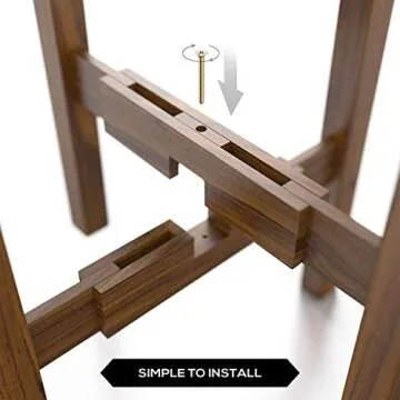 Sophia Mills Mid Century Plant Stand for Indoor Plants