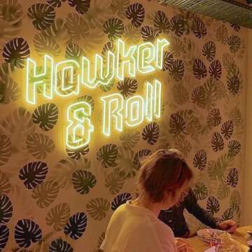 AOOS CUSTOM Custom Neon Signs, Personalized Neon Name Signs, Custom Made Neon Letters, Custom Design Neon Signs, Light Up Signs, Custom LED Neon Light Signs