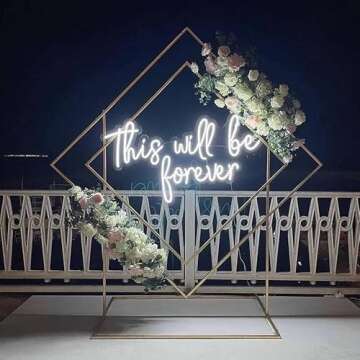 AOOS CUSTOM Custom Neon Signs, Personalized Neon Name Signs, Custom Made Neon Letters, Custom Design Neon Signs, Light Up Signs, Custom LED Neon Light Signs