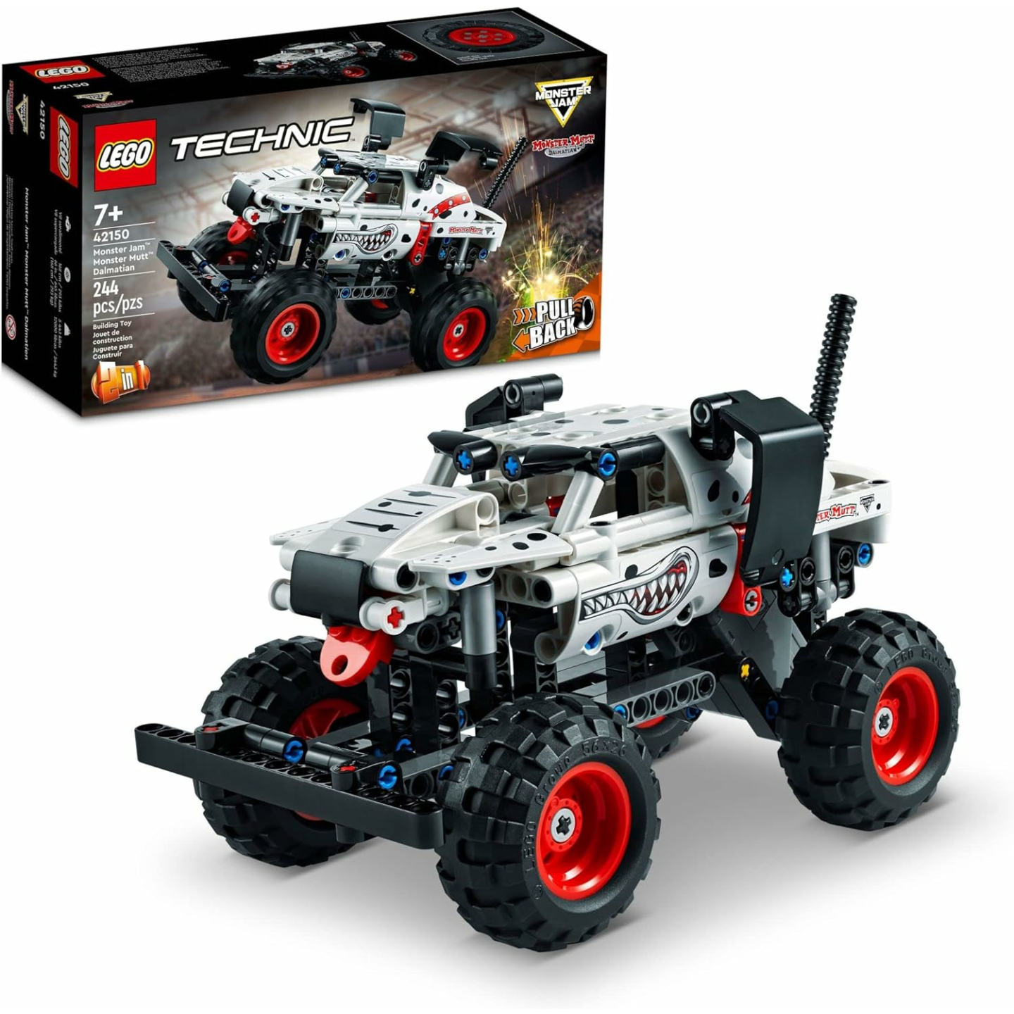 LEGO Technic Monster Jam Monster Mutt Dalmatian Racing Toy
