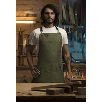 Durable Asaya Chef Apron with Pockets and Bottle Opener