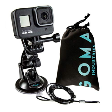 Suction Cup Car Mount Kit for Gopro Hero Cameras Hero 9 Hero8 Hero7 DJI Osmo Action - Easily Mounts ...