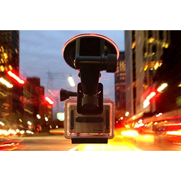 Suction Cup Car Mount for GoPro Hero Cameras and More