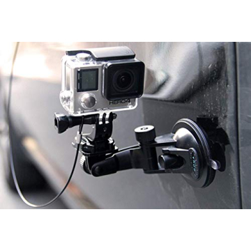 Suction Cup Car Mount for GoPro Hero Cameras and More