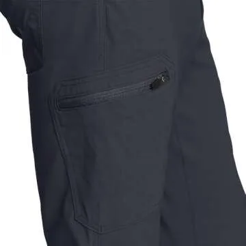 Eddie Bauer Men's Athletic Fit Rainier Pants, Storm, 34W x 30L