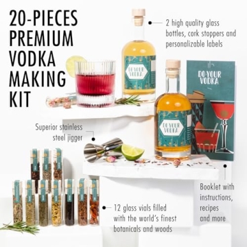 DO Your Vodka Infusion Kit | Unique Cocktail Gift Set