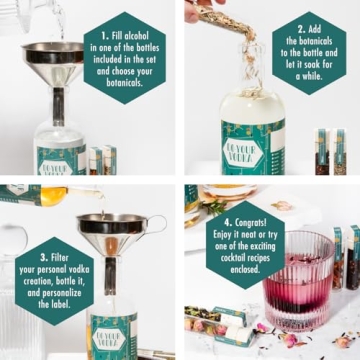DO Your Vodka Infusion Kit | Unique Cocktail Gift Set