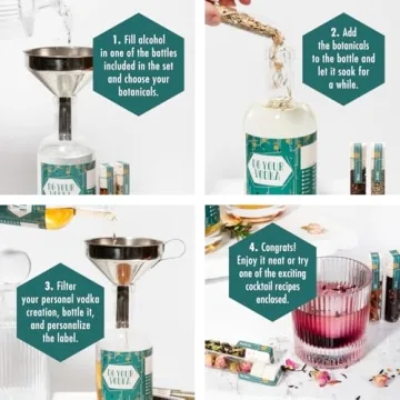 DO Your Vodka Infusion Kit | Unique Cocktail Gift Set