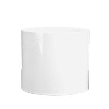 NDS 3P05 PVC S&D Coupling, 3-Inch, Hub X Hub Connection, for use with 3-Inch Sewer and Drain Pipe, White