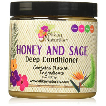 Alikay Naturals Honey and Sage Deep Conditioner - Nourishing Moisture for All Hair Types