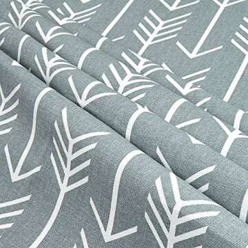 Versatile Premier Prints Arrow Cool Grey Fabric, 54" Wide, Perfect for Any Project