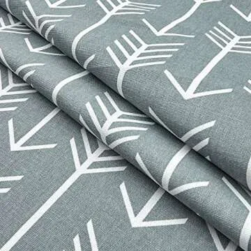 Premier Prints Arrow Cool Grey Fabric for Home Decor