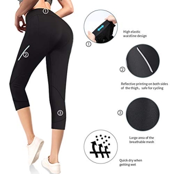 Women Premium Cycling Tights for Comfort and Performance
