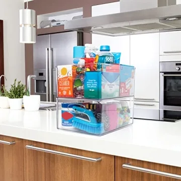 ClearSpace Water Bottle Organizer 8 Pack – Home & Kitchen Storage