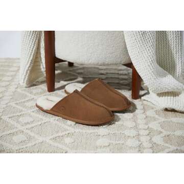 Luxury Dearfoams Suede Slippers for Comfort and Style