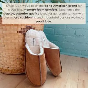 Luxury Dearfoams Suede Slippers for Comfort and Style