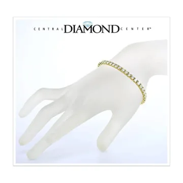 Elegant Swarovski CZ Tennis Bracelet - Central Diamond Center