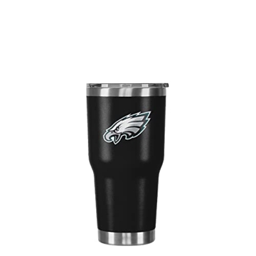 FOCO Philadelphia Eagles NFL Team Logo 30 oz Tumbler - Black