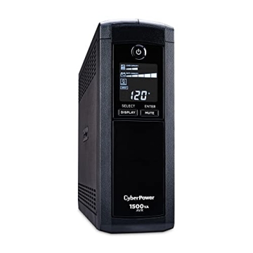 CyberPower 1500VA LCD UPS System for Home & Office