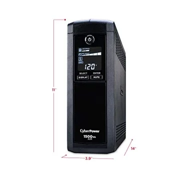CyberPower 1500VA LCD UPS System for Home & Office