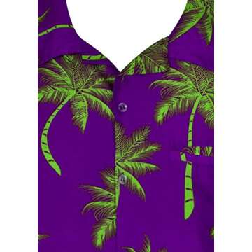 KING KAMEHA Hawaiian Shirt for Men - Casual Comfort & Style
