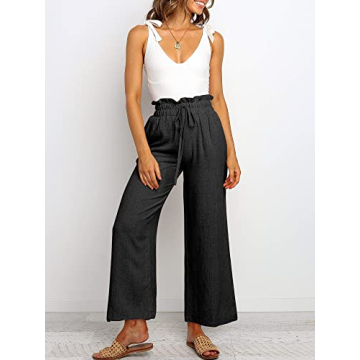 Caracilia Women's Palazzo Pants - Stylish Comfort for Summer