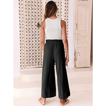 Caracilia Women's Palazzo Pants - Stylish Comfort for Summer