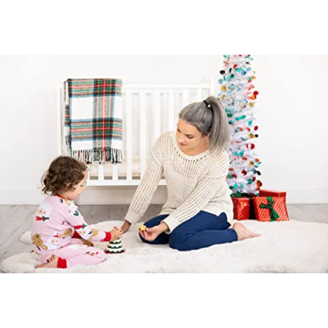 Pearhead Wooden Christmas Tree Stacking Toy for Kids