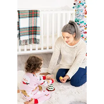 Pearhead Wooden Christmas Tree Stacking Toy for Kids