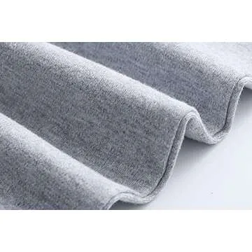 Owlivia Organic Cotton Baby Boy Girl 2-Pack Wiggle Pant Jogging Pant (Sage+Gray Melange, 3-6 Months)