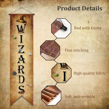 Wizard Porch Signs - Magical Door Decorations