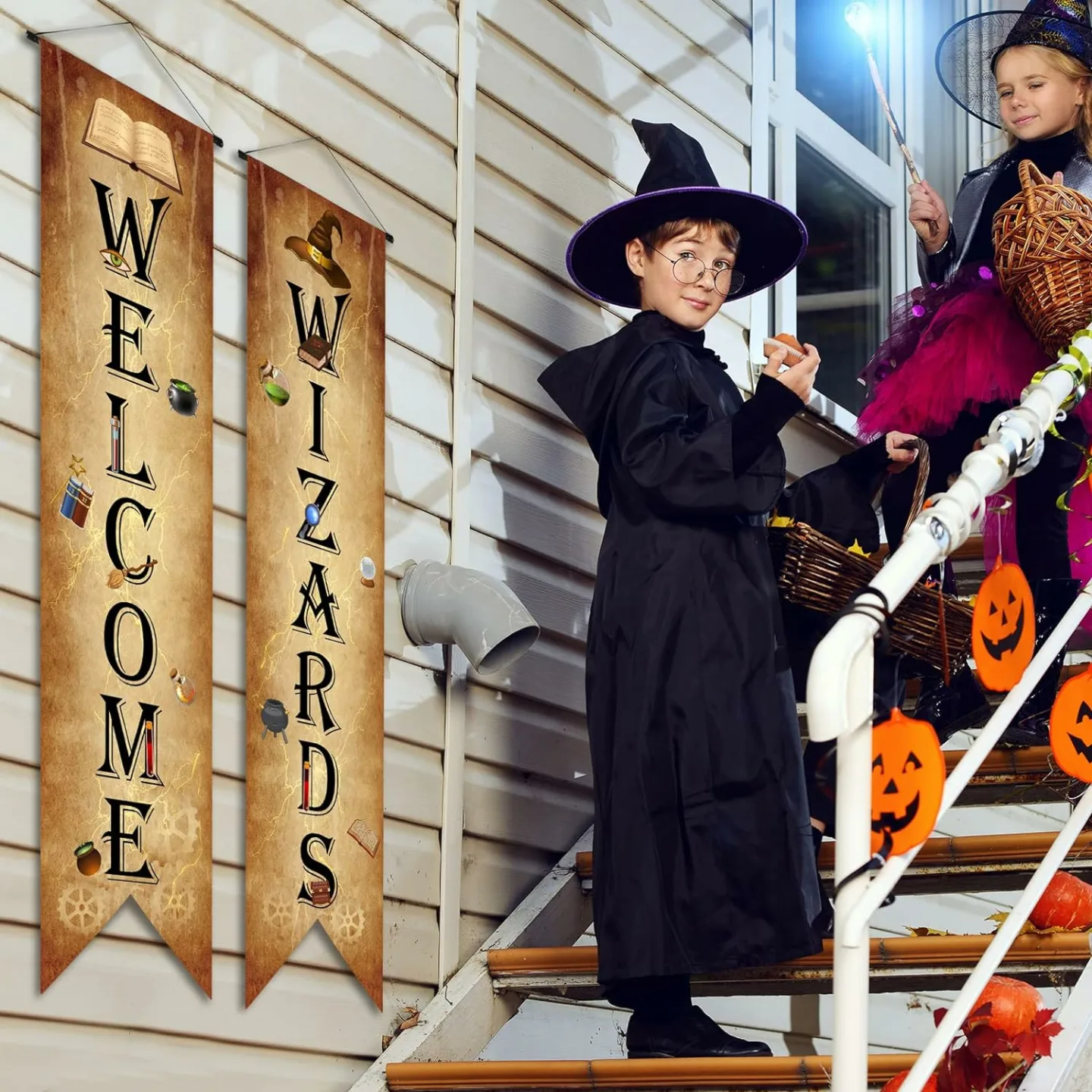 Wizard Porch Signs - Magical Door Decorations