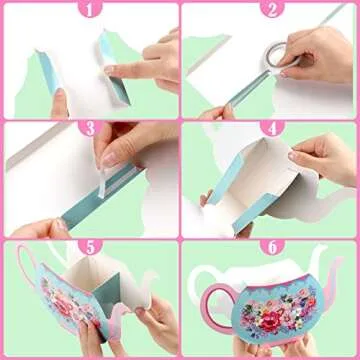 Elegant Yinder Teapot Centerpieces for Tea Parties