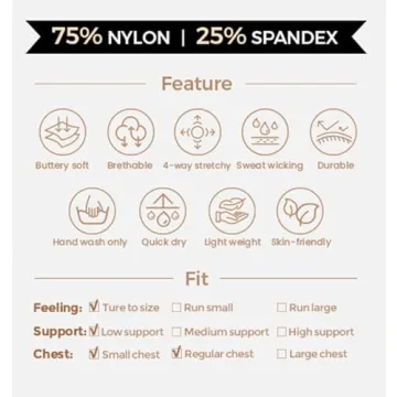 Aoxjox Women's Low Impact Sports Bra in Cattleya Purple